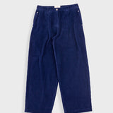 Baggy Trousers - Washed Ink Cord