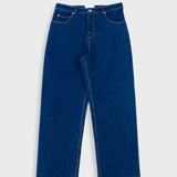 Barrel Leg Trouser - Deep Denim