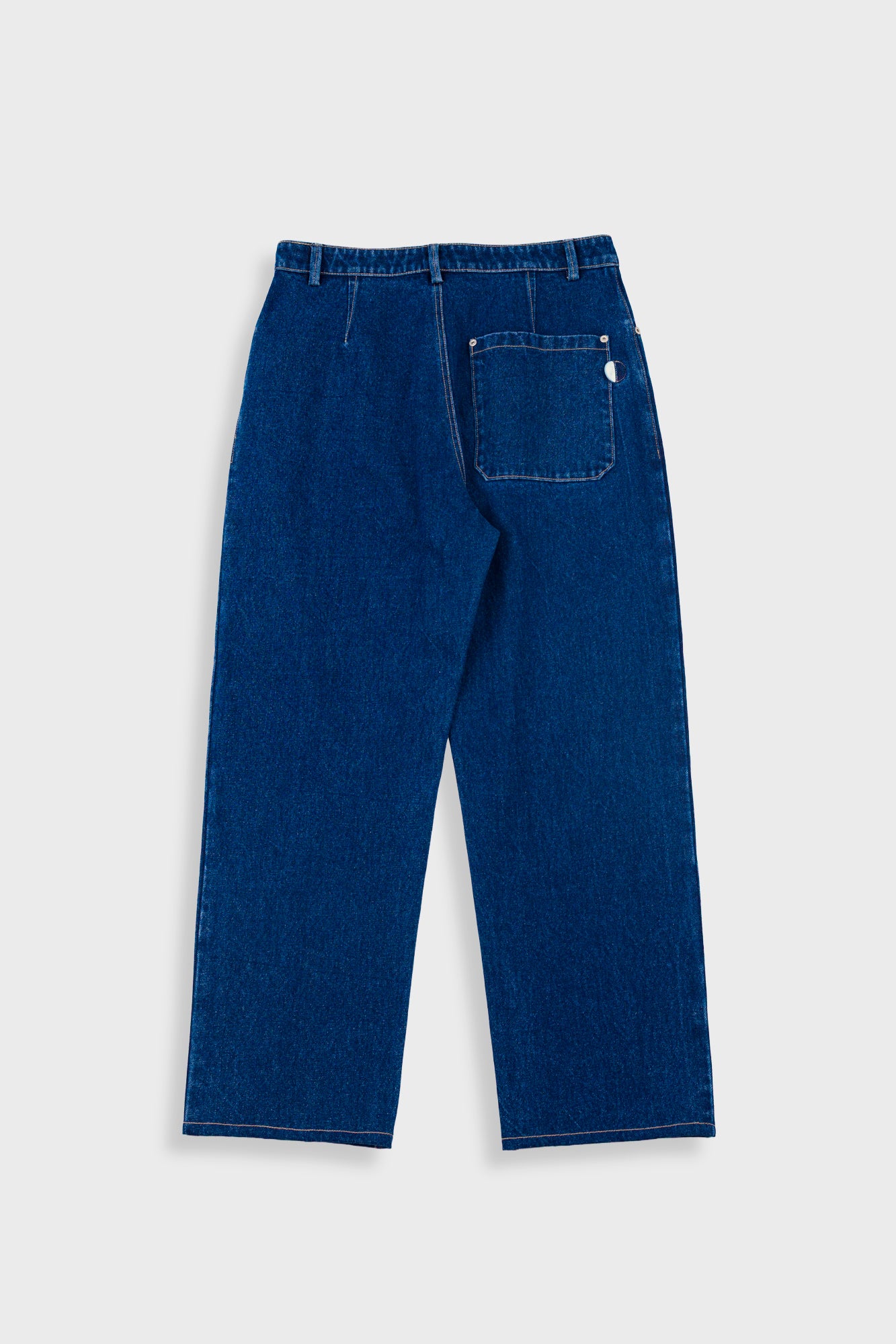 Folk Folk Barrel Leg Trouser - Deep Denim
