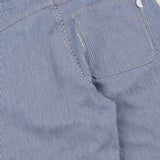 Folk | Folk Barrel Leg Jean - Indigo Ticking Stripe