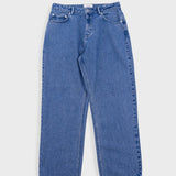 Folk | Folk Barrel Leg Jean - Light Wash Denim