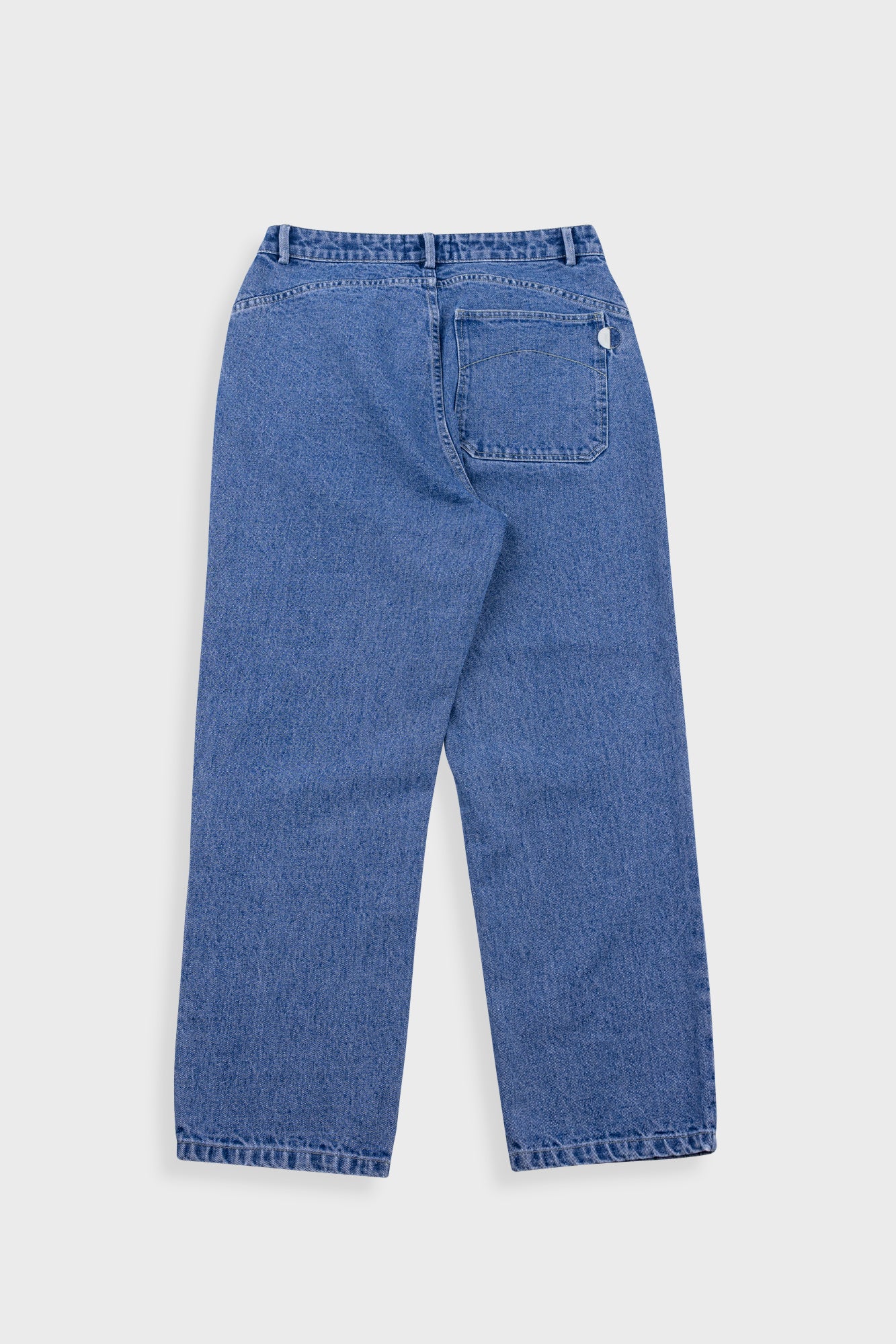 Folk | Folk Barrel Leg Jean - Light Wash Denim