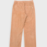 Barrel Leg Trouser - Mink Chunky Cord