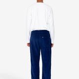 Barrel Leg Trouser - Rich Navy Chunky Cord