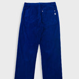 Barrel Leg Trouser - Rich Navy Chunky Cord