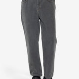 Barrel Leg Trouser - Smoke Grey Denim
