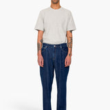 Barrel Leg Trouser - Slub Denim