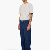 Barrel Leg Trouser - Slub Denim