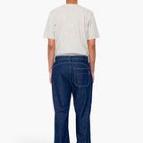 Barrel Leg Trouser - Slub Denim