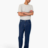 Barrel Leg Trouser - Slub Denim