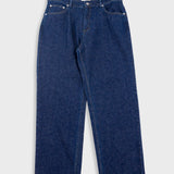 Barrel Leg Trouser - Slub Denim
