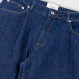 Barrel Leg Trouser - Slub Denim