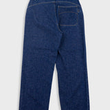 Barrel Leg Trouser - Slub Denim