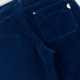Barrel Leg Trouser - Washed Indigo Cord