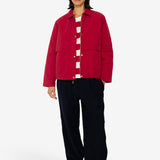 Blouson - Crimson Ripstop Nylon