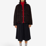 Blouson - Navy Espresso Wool