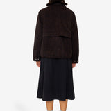 Blouson - Navy Espresso Wool