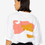 Boyfriend T-Shirt - Graphic White