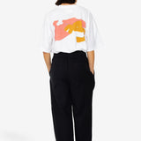 Boyfriend T-Shirt - Graphic White