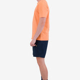 Contrast Sleeve T-Shirt - Faded Orange