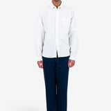 Contrast Pocket Shirt - Ecru