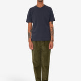 Contrast Sleeve T-Shirt - Soft Black