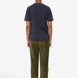 Contrast Sleeve T-Shirt - Soft Black