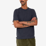 Contrast Sleeve T-Shirt - Soft Black