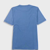 Contrast Sleeve T-Shirt - Soft Blue