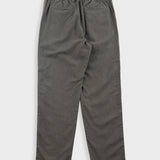 Cotton Linen Trouser - Dark Sage
