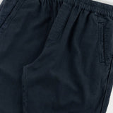Cotton Linen Trouser - Soft Black