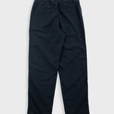 Cotton Linen Trouser - Soft Black