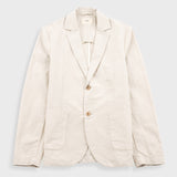 Cotton Linen Blazer - Natural Linen Canvas