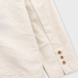 Cotton Linen Blazer - Natural Linen Canvas
