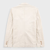 Cotton Linen Blazer - Natural Linen Canvas