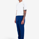 Cotton Linen Trouser - Deep Blue