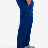 Cotton Linen Trouser - Deep Blue