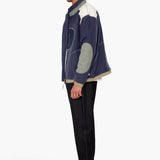 Curve Fleece - Navy Smoke