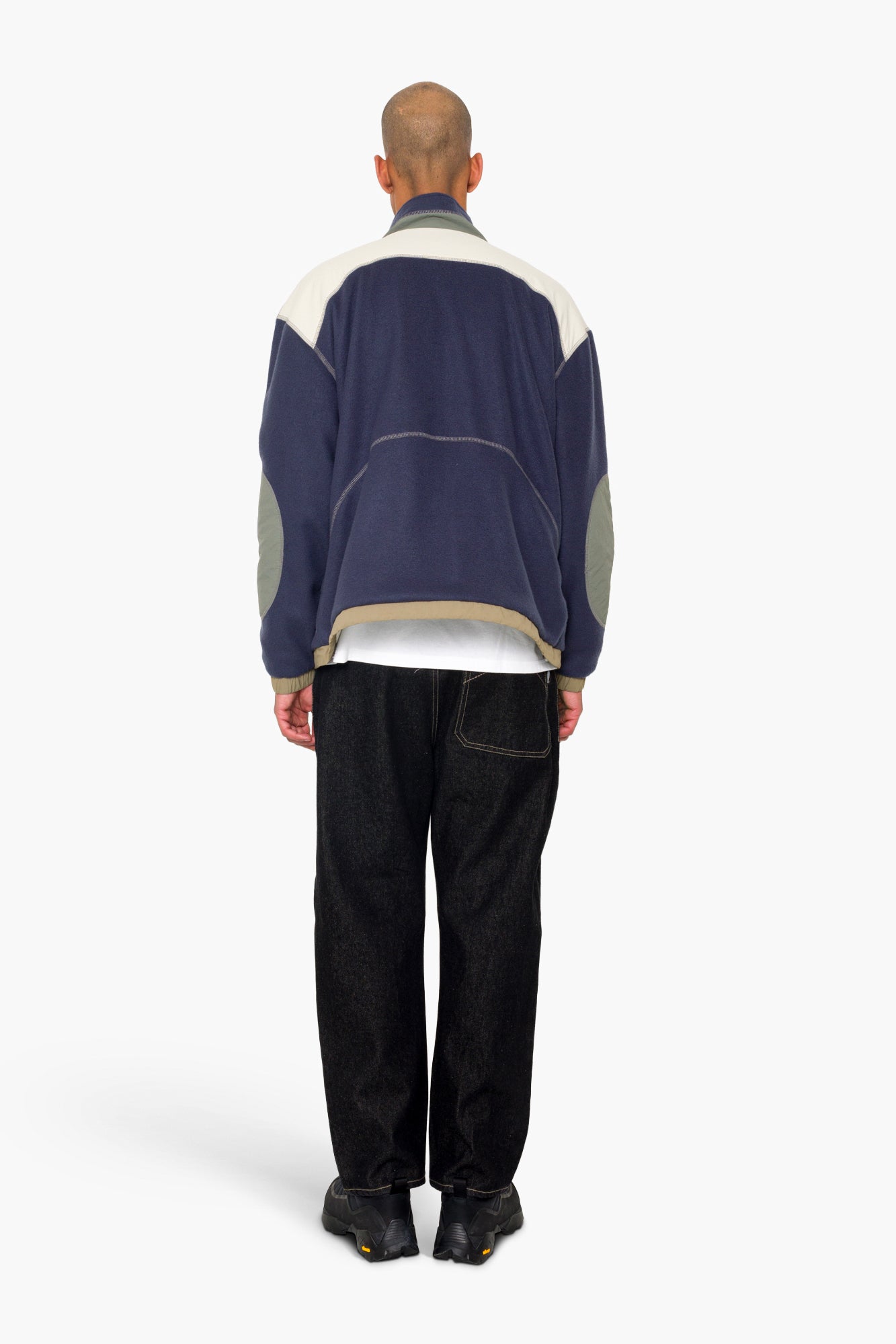 Folk Folk Curve Fleece - Navy Smoke