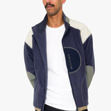Curve Fleece - Navy Smoke