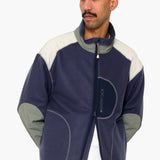Curve Fleece - Navy Smoke
