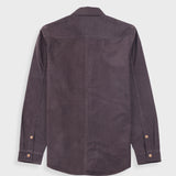Direction Babycord Shirt - Black Grape