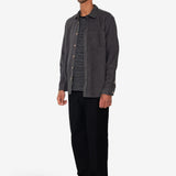 Direction Babycord Shirt - Charcoal