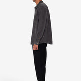 Direction Babycord Shirt - Charcoal