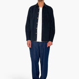 Direction Babycord Shirt - Dark Navy