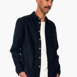 Direction Babycord Shirt - Dark Navy