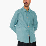 Direction Babycord Shirt - Dusty Green