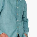 Direction Babycord Shirt - Dusty Green