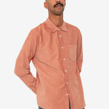 Direction Babycord Shirt - Dusty Pink