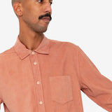 Direction Babycord Shirt - Dusty Pink